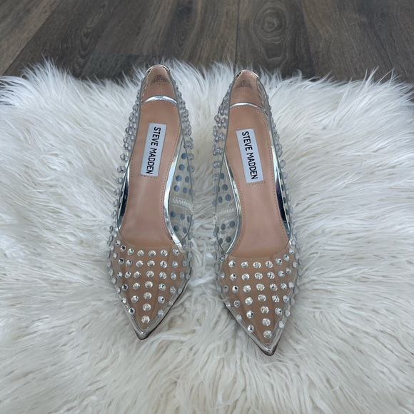 Rhinestone cinderella heels - Picture 2 of 4